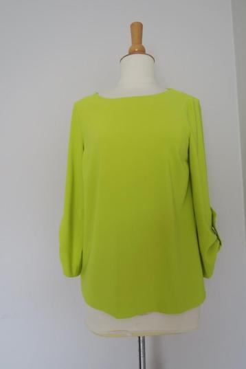 Fluo groene top/blouse Xandres- M 34