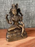 Bronzen Boeddha beeldje met slang, Comme neuf, Enlèvement