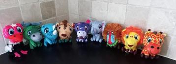 knuffels Lidl Safari mini's 9 stuks beschikbaar voor biedingen