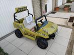 Electrische "Jurassic Park Jeep 4x4" voor 2 à 3 kinderen, Ophalen of Verzenden, Zo goed als nieuw