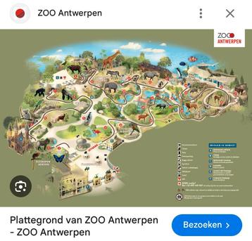 2 e-tickets zoo antwerpen, Tickets & Billets
