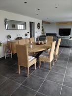 Massief eiken tafel, Huis en Inrichting, Ophalen