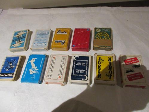 10 kaartspel speelkaarten diverse lot van speelkaarten lot 3, Hobby en Vrije tijd, Gezelschapsspellen | Kaartspellen, Ophalen