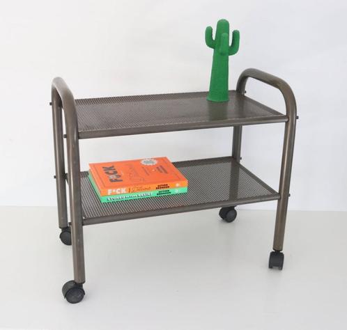 Vintage Johan Huldt / Jan Dranger 'Tech Trolley' bijzettafel, Antiek en Kunst, Curiosa en Brocante, Ophalen