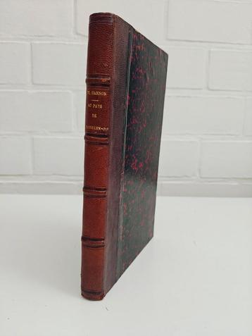 Zeldzaam boek 1883 – Au Pays de Manneken-Pis – Hannon beschikbaar voor biedingen