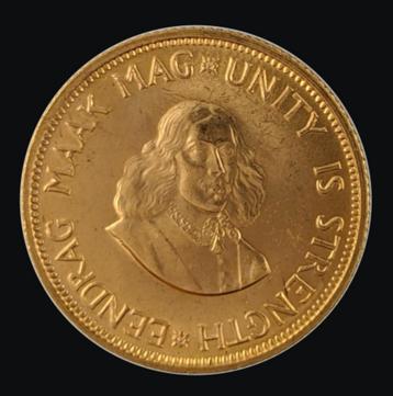 Gouden munt  2  Zuid-Afrikaanse Rand  te  koop beschikbaar voor biedingen