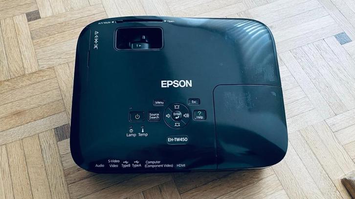 Epson EH-TW450-projector -, Audio, Tv en Foto, Beamers, Ophalen of Verzenden