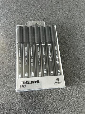 Montana Technical Black Marker 7 Pack - NEW ! Boxed ! beschikbaar voor biedingen