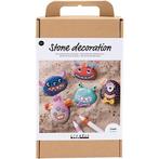 Hobbyset Steendecoratie Monster 5 stuks, Verzenden, Nieuw