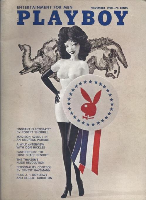 Playboy Amerikaanse (USA US) - November 1968, Boeken, Tijdschriften en Kranten, Gelezen, Verzenden