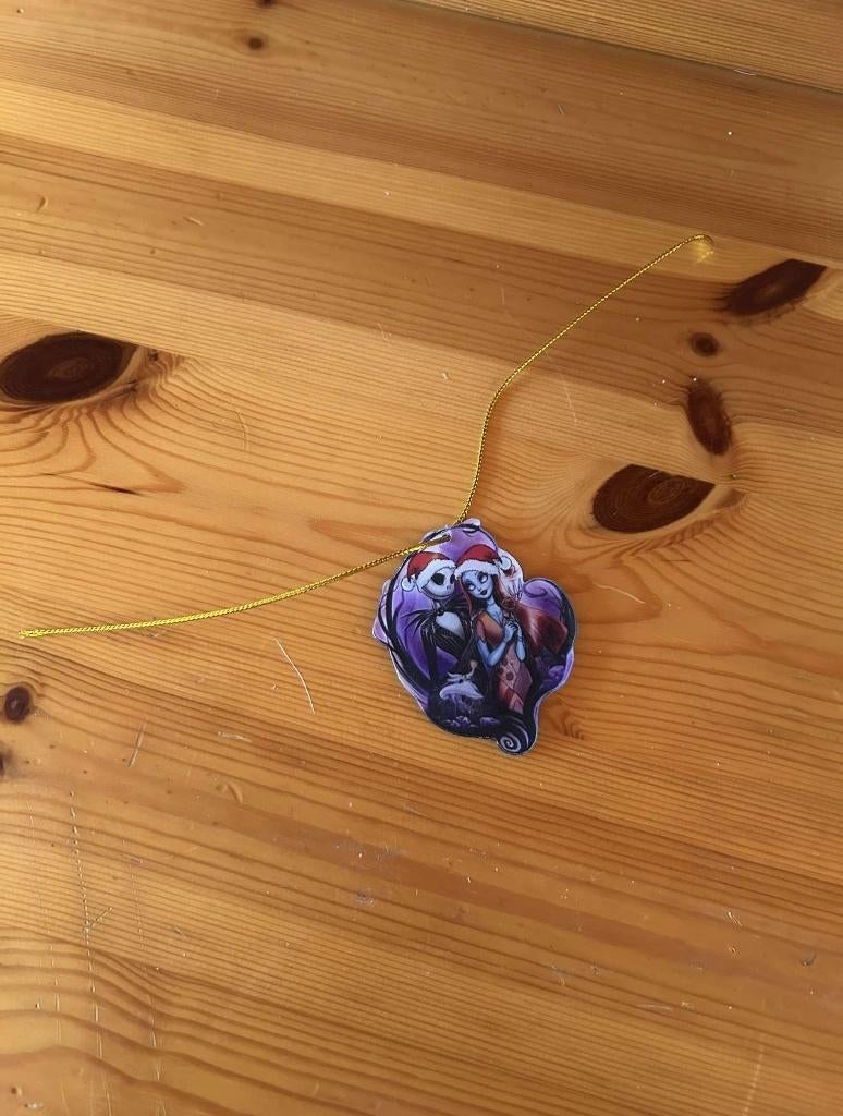 Ornement de Noël Jack Skellington et Sally, Collections, Disney, Neuf, Statue ou Figurine, Autres personnages, Enlèvement