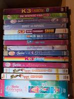 DVD's K3, Barbie, Pippi langkous, Ophalen, Gebruikt