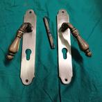 antieke massief messing klink, Ophalen of Verzenden, Koper