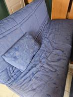 Clic clac (Zetelbed - bed bank) + 2 x 1persoonszetel - Blauw, Ophalen, 250 tot 300 cm, 75 tot 100 cm, Zo goed als nieuw