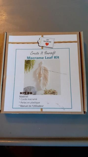 Kit macramé  beschikbaar voor biedingen