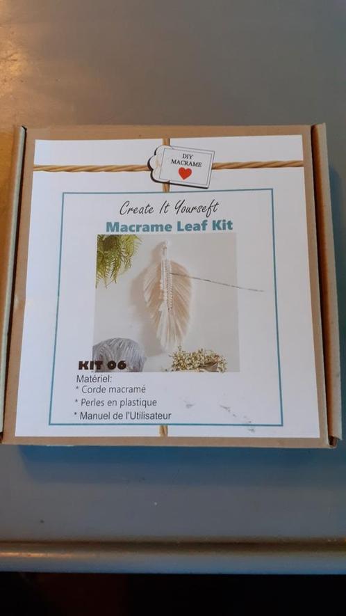 Kit macramé, Hobby en Vrije tijd, Overige Hobby en Vrije tijd, Nieuw, Ophalen of Verzenden