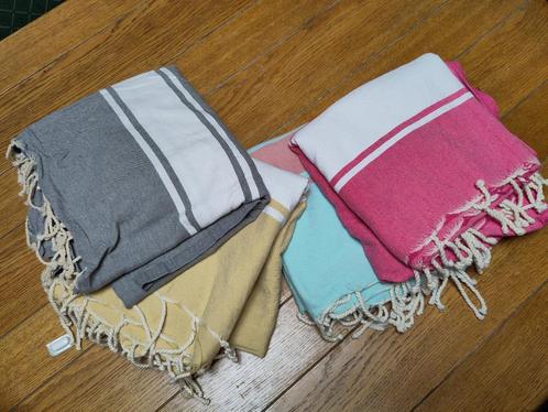 Foutah Saunahanddoeken, Huis en Inrichting, Badkamer | Badtextiel en Accessoires, Gebruikt, Handdoek, Overige kleuren, Ophalen of Verzenden