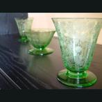 Trois coupes en cristal de Baccarat, modèle Élisabeth – 1930, Autres types, Enlèvement, Utilisé