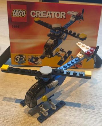 251. Lego Creator #5864 : Mini Helicopter beschikbaar voor biedingen