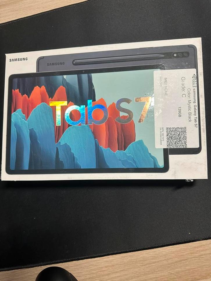 Samsung Galaxy Tab S7 128GB, Informatique & Logiciels, Android Tablettes, Reconditionné, Wi-Fi, 11 pouces, 128 GB, Enlèvement ou Envoi