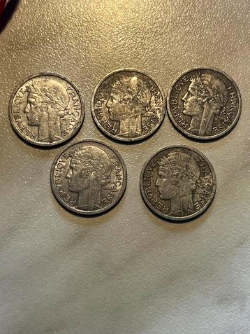 Morlon 50c 1 et 2 francs beschikbaar voor biedingen