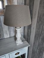 Landelijke lampekap, Huis en Inrichting, Lampen | Lampenkappen, Ophalen, Crème, Gebruikt, Rond