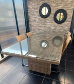 Superbe table style osier, Tuin en Terras, Tuintafels, Ophalen, Nieuw, Wicker