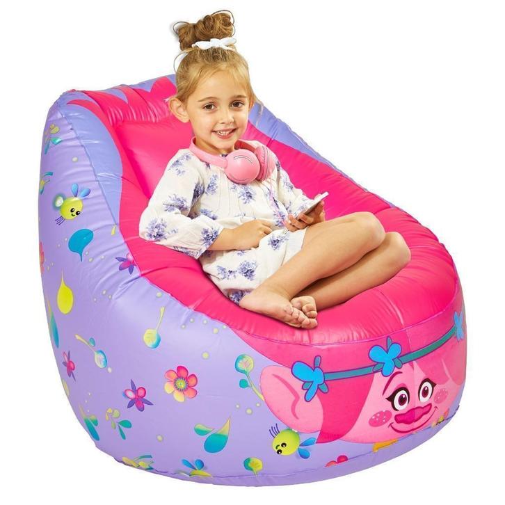 Trolls Opblaasbare Zitzak - Van 24,95 voor 9,95!, Kinderen en Baby's, Kinderkamer | Tafels en Stoelen, Nieuw, Stoel(en), Ophalen of Verzenden