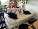 Gratis witte leren zetel – enkel verhuislift te regelen 5de, Huis en Inrichting, Ophalen, Gebruikt, Vintage, Tweepersoons