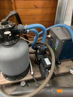 Zandfilter en Pomp en darmen Pomp 1 maand gedraaid Als Nieuw, Ophalen