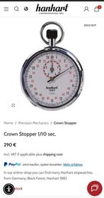 2 stopwatch hanhart 1882, Ophalen