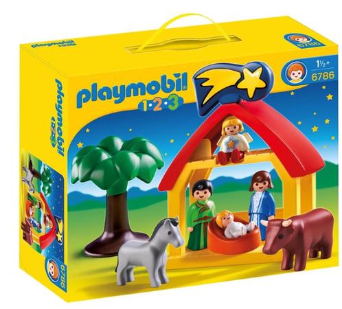 PLAYMOBIL 123 Kerststal - 6786, Kinderen en Baby's, Speelgoed | Playmobil, Zo goed als nieuw, Complete set, Ophalen of Verzenden