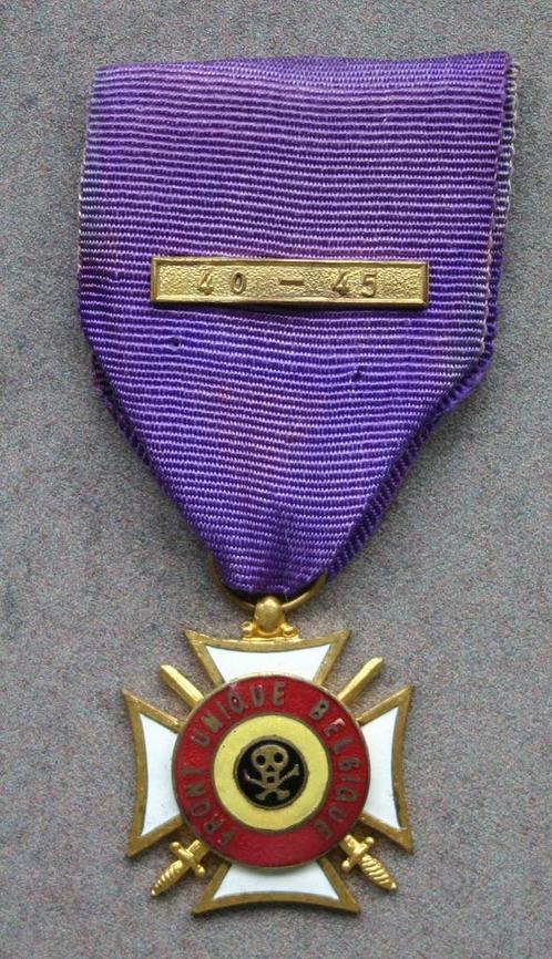 Medaille weerstand Front Unique 40-45 résistance, Verzamelen, Militaria | Tweede Wereldoorlog, Overige soorten, Lintje, Medaille of Wings