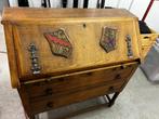 Vintage bureau in zeer goede staat meer dan 60 jaar oud, Ophalen of Verzenden, Gebruikt, Bureau