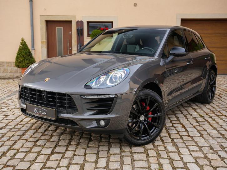 Porsche Macan S Diesel/ACC/Caméra/Attelage/SiègesChauff/PDLS, Auto's, Porsche, Bedrijf, Te koop, Macan, 4x4, ABS, Achteruitrijcamera