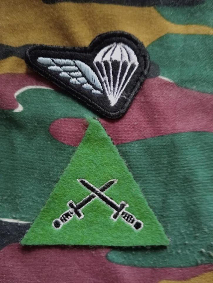 Patent (B) „Para” en (B) „Commando”, Verzamelen, Militaria | Algemeen, Landmacht, Embleem of Badge, Ophalen of Verzenden