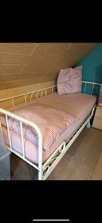 Bed, Huis en Inrichting, Slaapkamer | Bedden, Ophalen, Wit