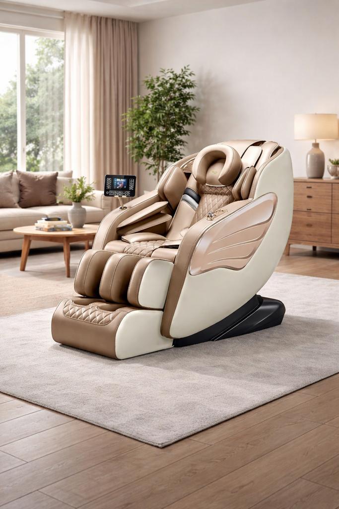 Luxe massage zetel, Maison & Meubles, Fauteuils, Comme neuf, Enlèvement