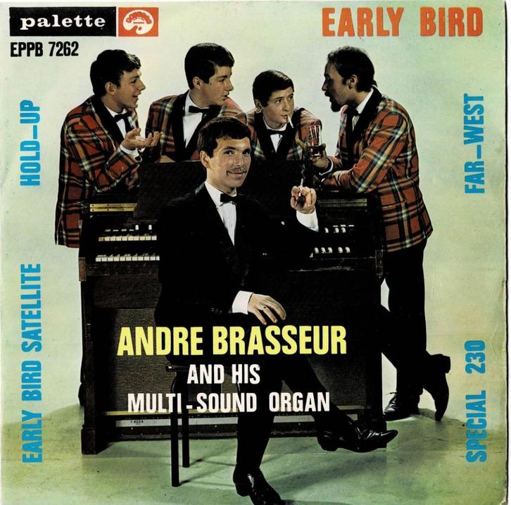 André BRASSEUR - Early bird E.P., Cd's en Dvd's, Vinyl Singles, Gebruikt, EP, Pop, 7 inch, Verzenden