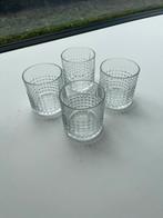 Set van 4 waterglazen, Verzamelen, Ophalen, Gebruikt, Waterglas