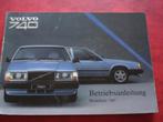Manuel "Conduite Et Entretien" Volvo 740, Auto's, Volvo, Particulier, Te koop