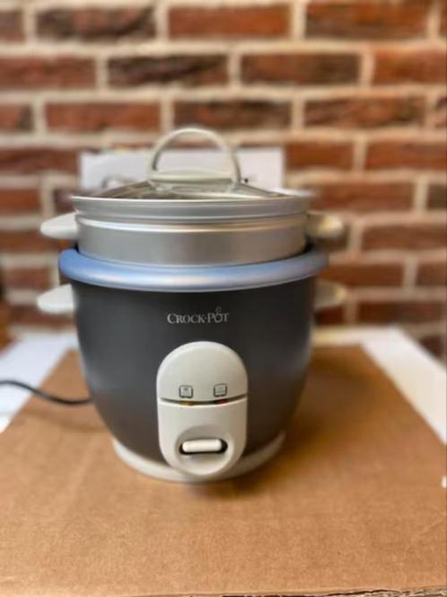 🍚 Crock Pot Cuiseur de Riz et Vapeur, Electroménager, Cuiseurs à riz, Comme neuf, Lave-vaisselle, Enlèvement ou Envoi