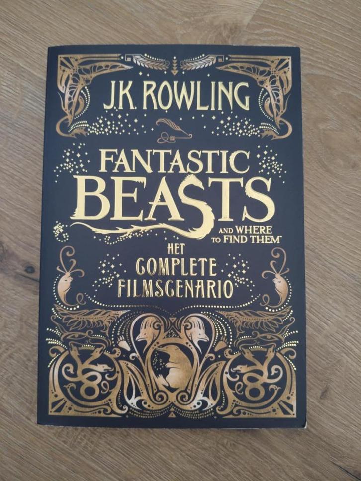 Boek 'Fantastic beasts and where to find them', Boeken, Fantasy, Zo goed als nieuw, Ophalen