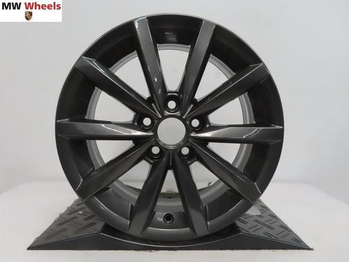Originele Volkswagen Polo 15 inch velgen gunmetal nieuw, Auto-onderdelen, Banden en Velgen, Velg(en), 15 inch, Personenwagen, Nieuw
