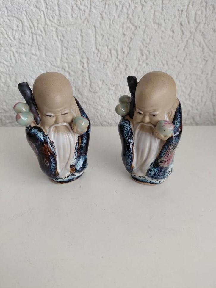 2 chinese beelden, Antiek en Kunst, Curiosa en Brocante, Ophalen of Verzenden