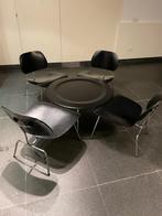 Eames LCM lounge set, Huis en Inrichting, Stoelen, Metaal, Vier, Design, Gebruikt