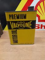 ancien bidon huile vide valvoline premium sae30, Collections, Marques & Objets publicitaires, Enlèvement ou Envoi, Utilisé, Autres types