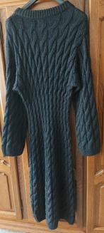 Kabelgebreide midi-jurk H&M mt.Xl, H&M, Zwart, Maat 46/48 (XL) of groter, Nieuw