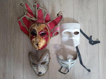 Carnavalsmaskers van Venetië beschikbaar voor biedingen
