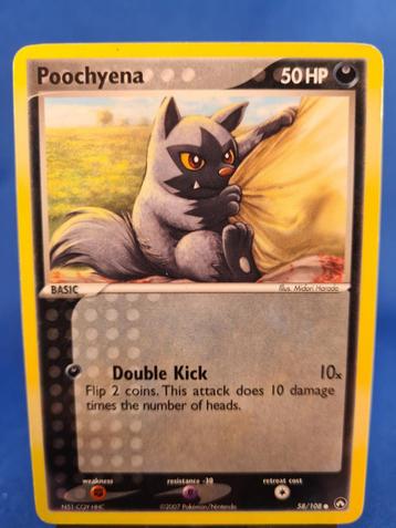 Poochyena 58/108 - Power Keepers beschikbaar voor biedingen
